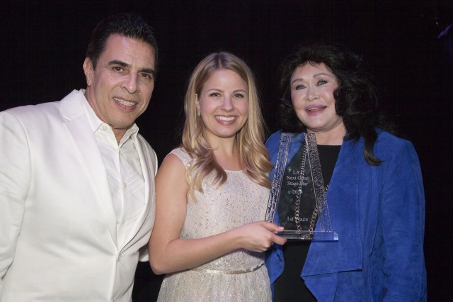 Michael Sterling, Jennifer Kranz, Barbara Van Orden, photo by Bill Dow