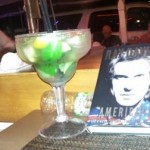 I read much of the book in South Beach Miami, far from New Orleans, but a city with similar industrial sized mixed drinks